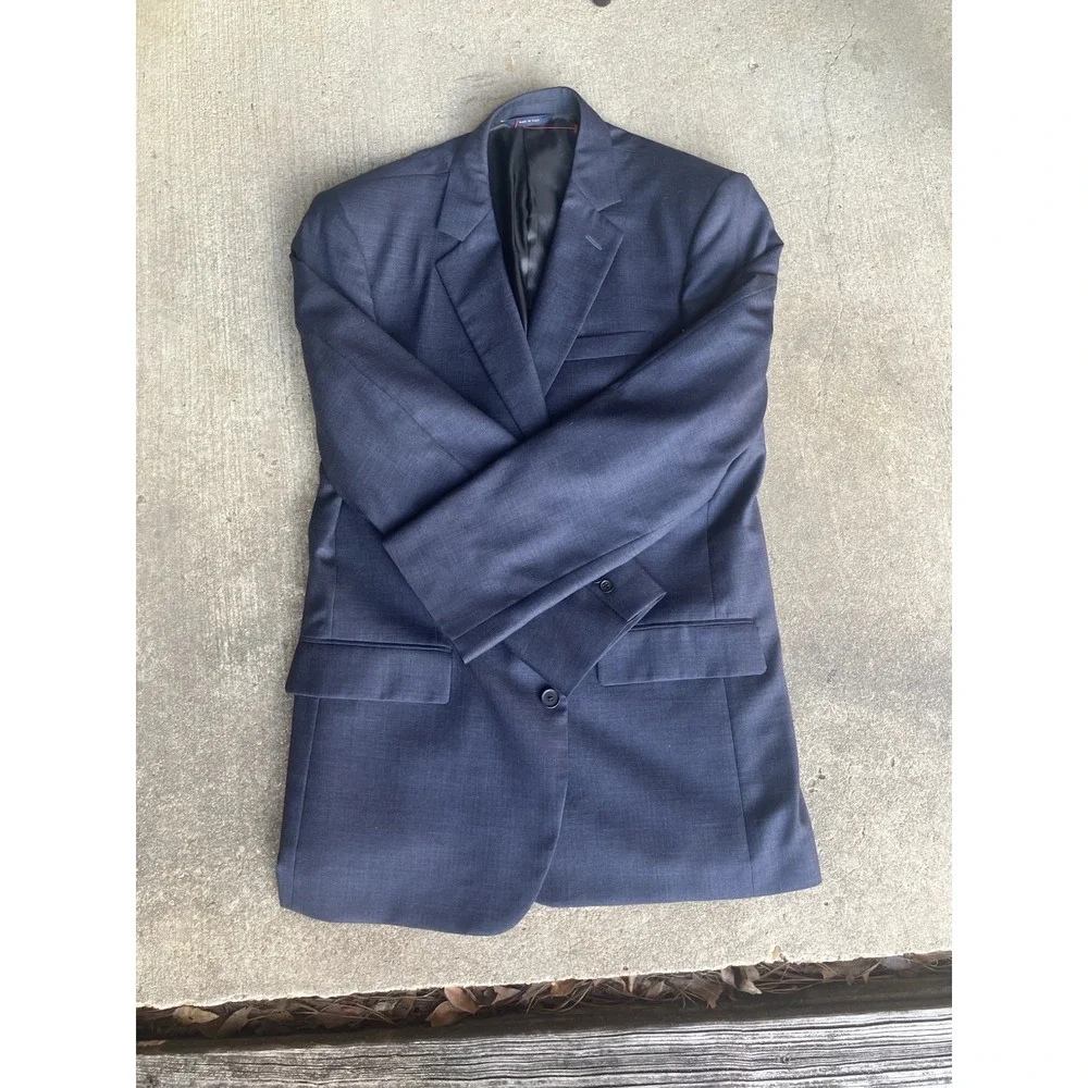 Brooks Brothers Sport Coat Men's Sz 44L 39W 1818 Madison Fit Wool Blazer Italy